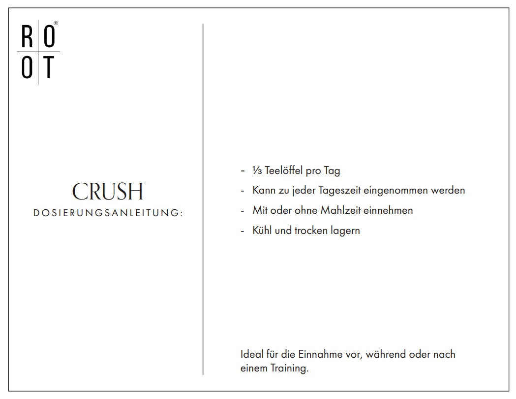 ROOT CRUSH