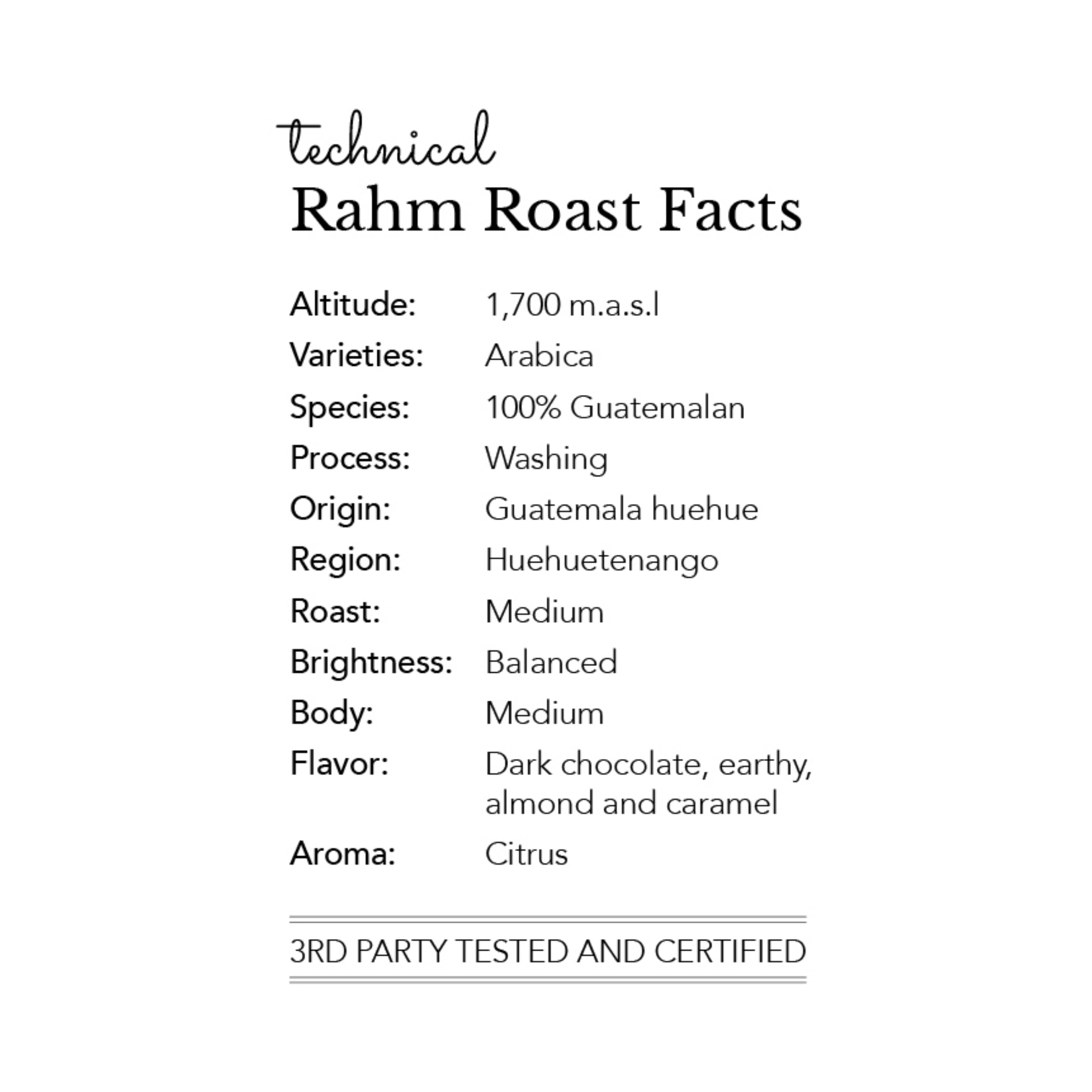 ROOT Cream Roast Coffee - 3x 500g