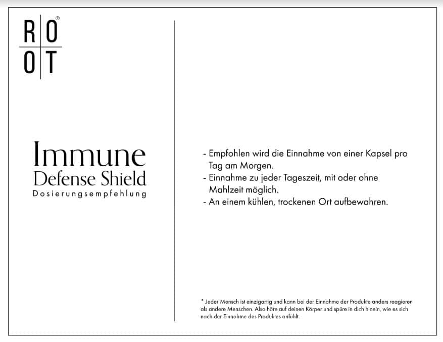 ROOT Immune Defense Shield