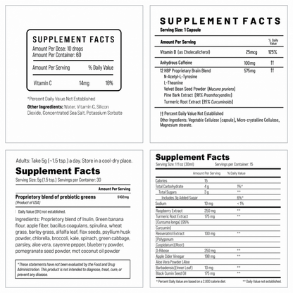 ROOT Dr. Rahm Pack | 1x Clean Slate | 1x Zero-In | 2x Restore | 1x Relive Greens