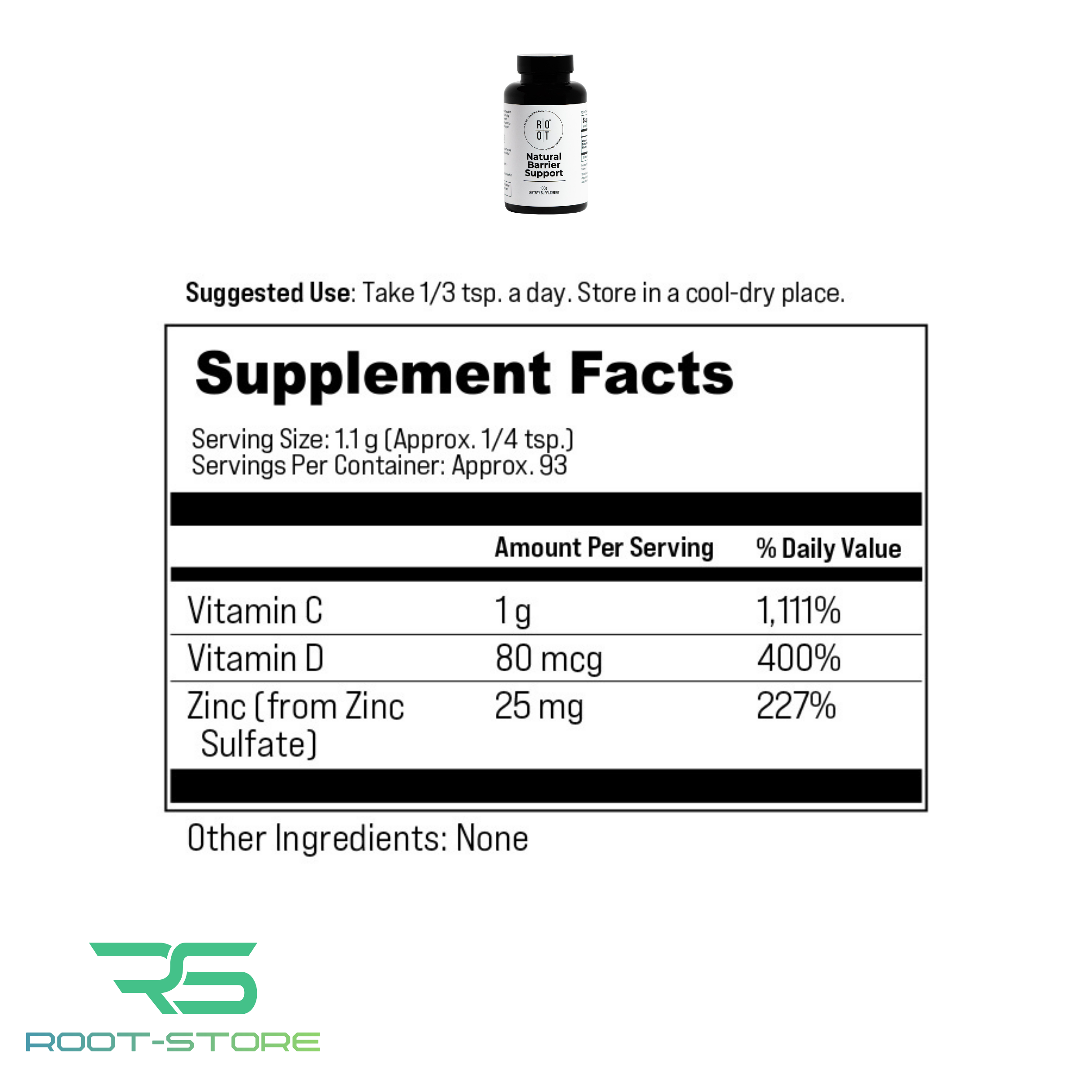 ROOT Natural Barrier Support